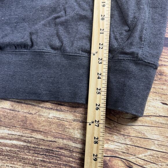 J AMERICA Lightweight Sweatshirt Hoodie Womens Gray Pullover Kangaroo Pocket M - Picture 4 of 6